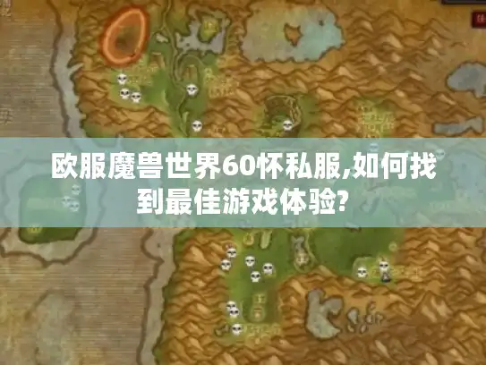 欧服魔兽世界60怀私服,如何找到最佳游戏体验?