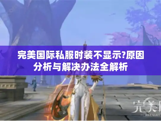 完美国际私服时装不显示?原因分析与解决办法全解析
