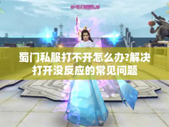 蜀门私服打不开怎么办?解决打开没反应的常见问题