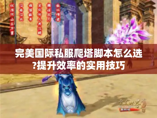 完美国际私服爬塔脚本怎么选?提升效率的实用技巧 完美国际私服爬塔脚本怎么选?提升效率的实用技巧