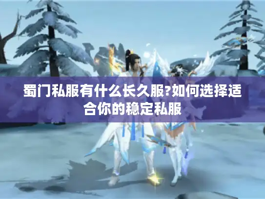 蜀门私服有什么长久服?如何选择适合你的稳定私服
