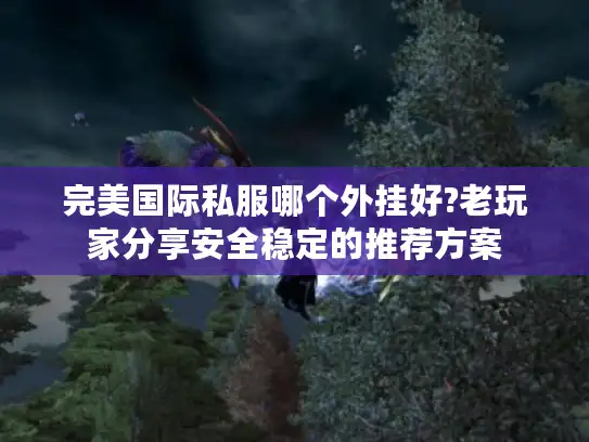 完美国际私服哪个外挂好?老玩家分享安全稳定的推荐方案 完美国际私服哪个外挂好?老玩家分享安全稳定的推荐方案