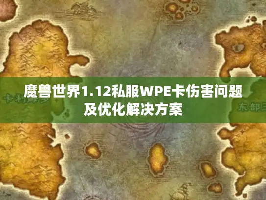 魔兽世界1.12私服WPE卡伤害问题及优化解决方案 魔兽世界1.12私服WPE卡伤害问题及优化解决方案