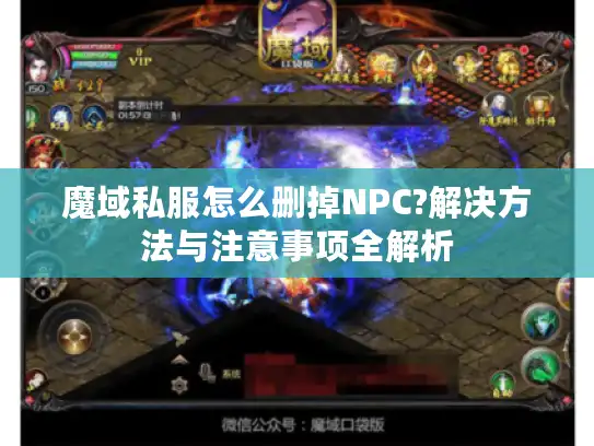 魔域私服怎么删掉NPC?解决方法与注意事项全解析