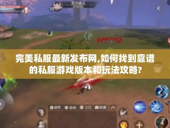 完美私服最新发布网,如何找到靠谱的私服游戏版本和玩法攻略?