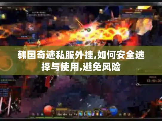 韩国奇迹私服外挂,如何安全选择与使用,避免风险