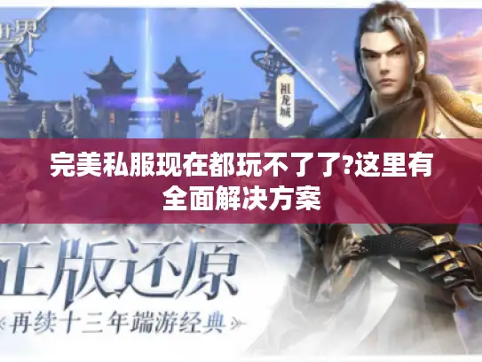 完美私服现在都玩不了了?这里有全面解决方案