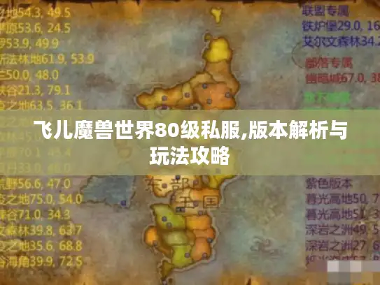 飞儿魔兽世界80级私服,版本解析与玩法攻略