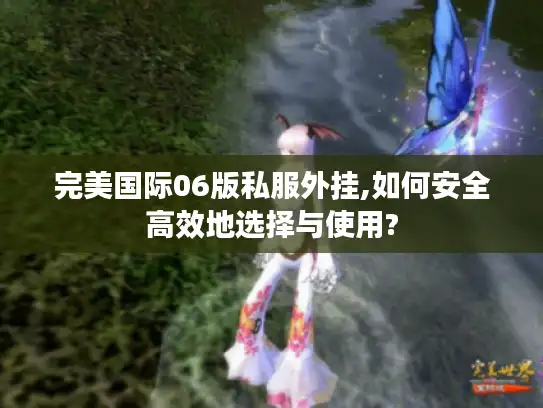 完美国际06版私服外挂,如何安全高效地选择与使用? 完美国际06版私服外挂,如何安全高效地选择与使用?