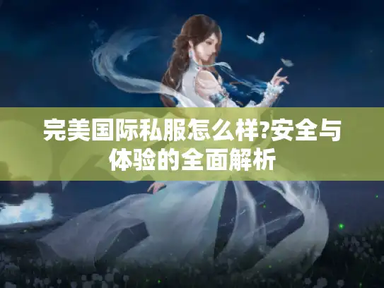 完美国际私服怎么样?安全与体验的全面解析