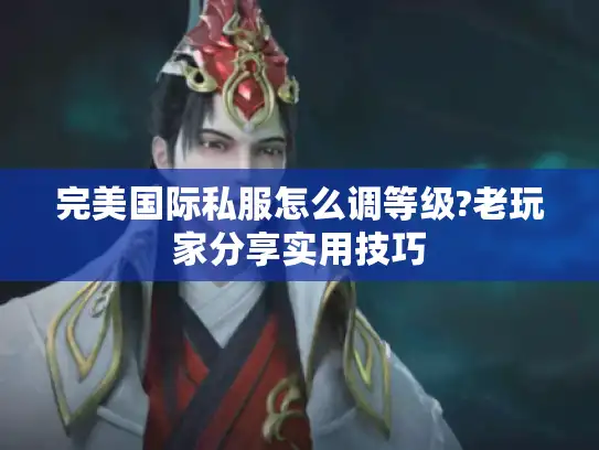 完美国际私服怎么调等级?老玩家分享实用技巧