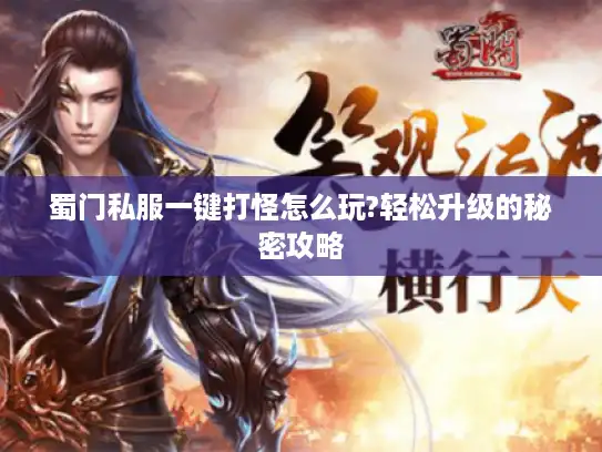 蜀门私服一键打怪怎么玩?轻松升级的秘密攻略
