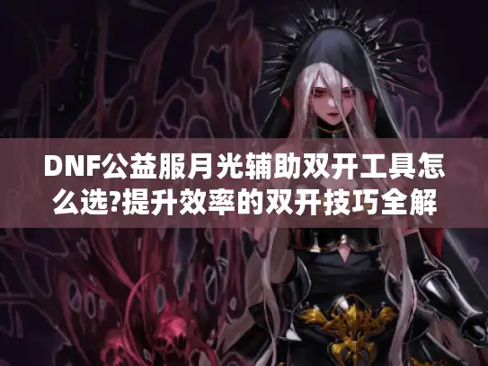 DNF公益服月光辅助双开工具怎么选?提升效率的双开技巧全解析