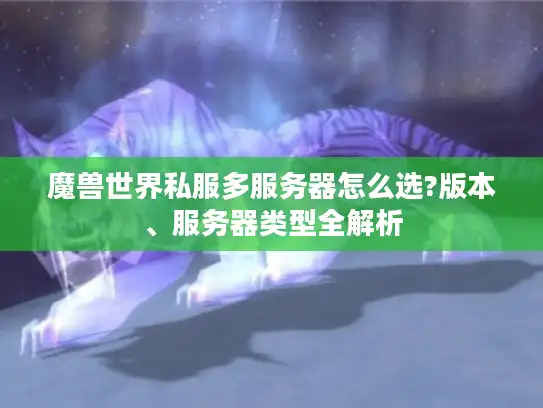 魔兽世界私服多服务器怎么选?版本、服务器类型全解析