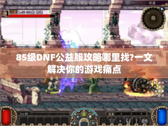 85级DNF公益服攻略哪里找?一文解决你的游戏痛点