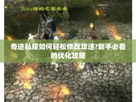 奇迹私服如何轻松修改攻速?新手必看的优化攻略