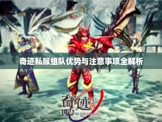 奇迹私服组队优势与注意事项全解析