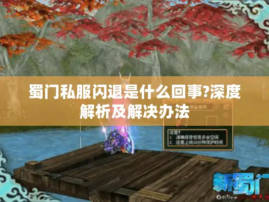 蜀门私服闪退是什么回事?深度解析及解决办法