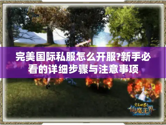 完美国际私服怎么开服?新手必看的详细步骤与注意事项 完美国际私服怎么开服?新手必看的详细步骤与注意事项