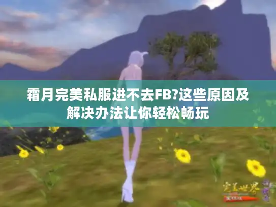 霜月完美私服进不去FB?这些原因及解决办法让你轻松畅玩