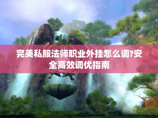 完美私服法师职业外挂怎么调?安全高效调优指南