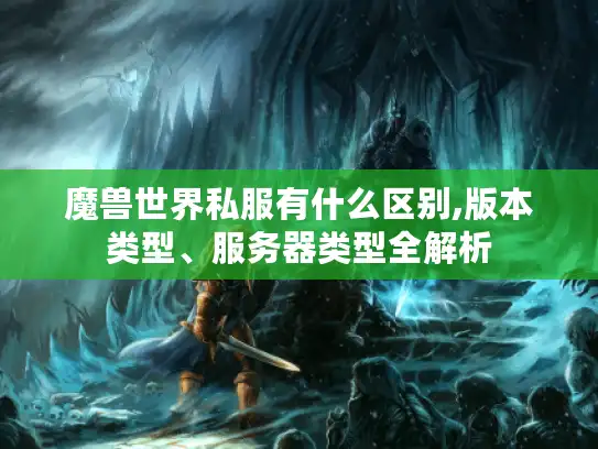 魔兽世界私服有什么区别,版本类型、服务器类型全解析