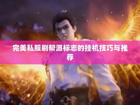 完美私服刷帮派标志的挂机技巧与推荐 完美私服刷帮派标志的挂机技巧与推荐