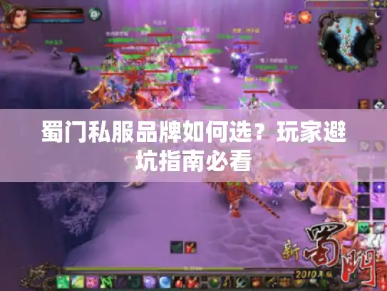 蜀门私服品牌如何选？玩家避坑指南必看
