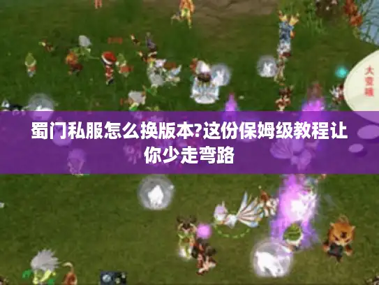 蜀门私服怎么换版本?这份保姆级教程让你少走弯路