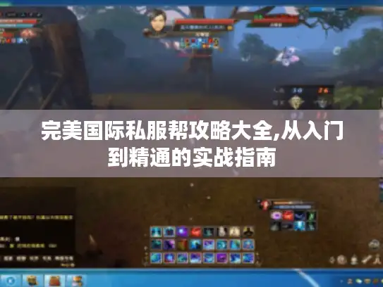 完美国际私服帮攻略大全,从入门到精通的实战指南