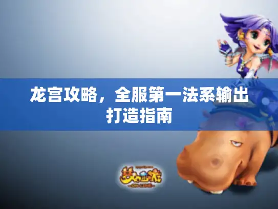 龙宫攻略，全服第一法系输出打造指南