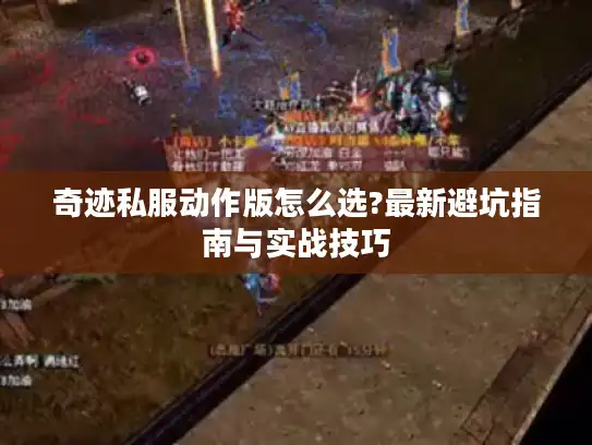 奇迹私服动作版怎么选?最新避坑指南与实战技巧