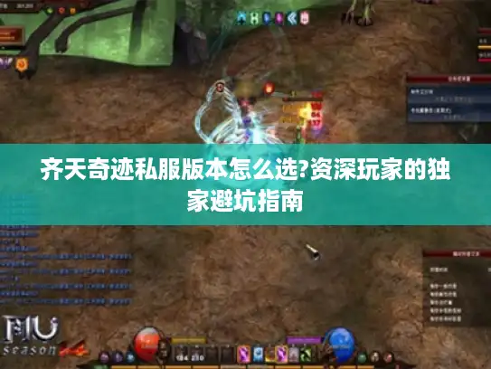齐天奇迹私服版本怎么选?资深玩家的独家避坑指南