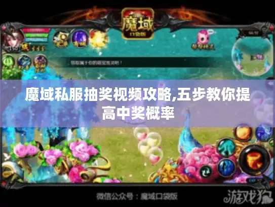 魔域私服抽奖视频攻略,五步教你提高中奖概率