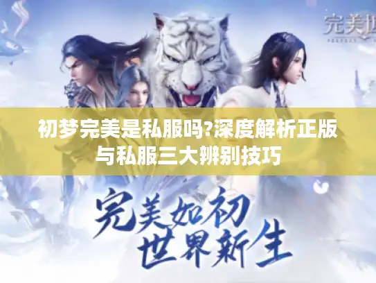 初梦完美是私服吗?深度解析正版与私服三大辨别技巧