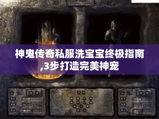 神鬼传奇私服洗宝宝终极指南,3步打造完美神宠 神鬼传奇私服洗宝宝终极指南,3步打造完美神宠