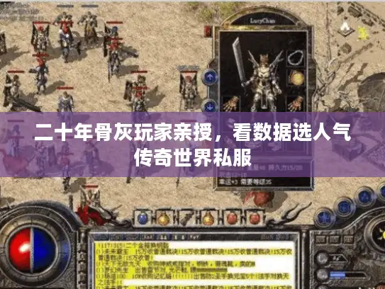 二十年骨灰玩家亲授，看数据选人气传奇世界私服