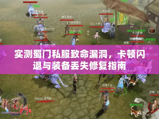 实测蜀门私服致命漏洞，卡顿闪退与装备丢失修复指南