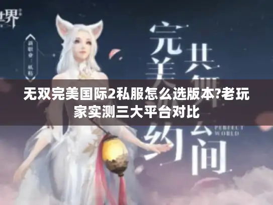 无双完美国际2私服怎么选版本?老玩家实测三大平台对比