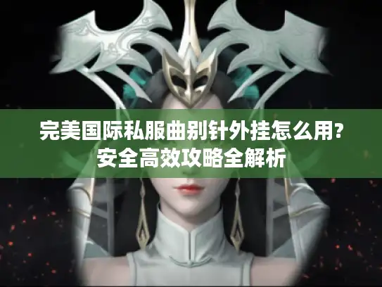完美国际私服曲别针外挂怎么用?安全高效攻略全解析