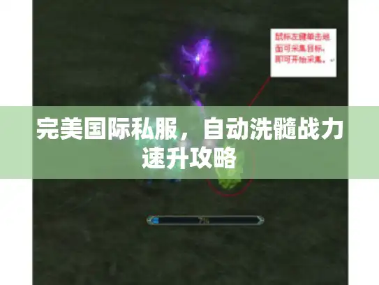 完美国际私服，自动洗髓战力速升攻略