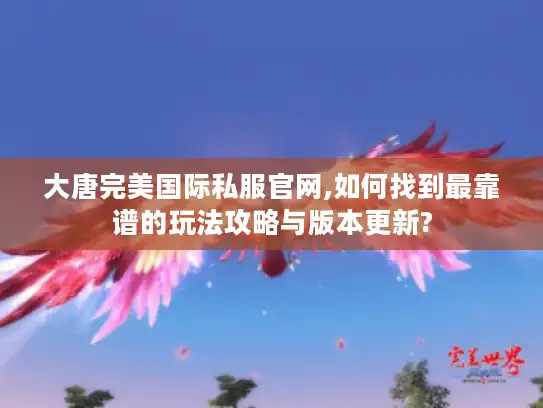 大唐完美国际私服官网,如何找到最靠谱的玩法攻略与版本更新?