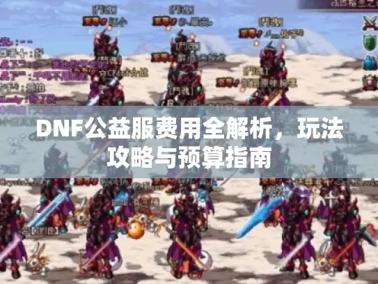 DNF公益服费用全解析，玩法攻略与预算指南