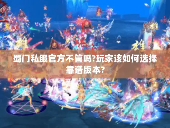 蜀门私服官方不管吗?玩家该如何选择靠谱版本?