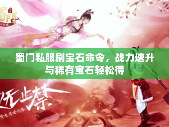 蜀门私服刷宝石命令，战力速升与稀有宝石轻松得