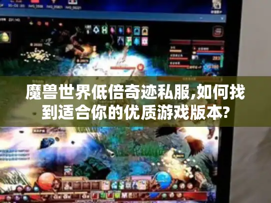 魔兽世界低倍奇迹私服,如何找到适合你的优质游戏版本?
