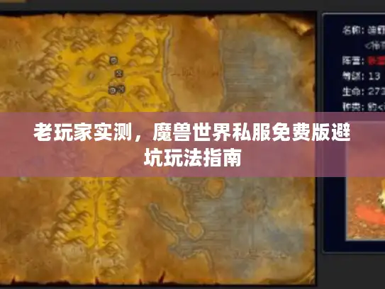 老玩家实测，魔兽世界私服免费版避坑玩法指南