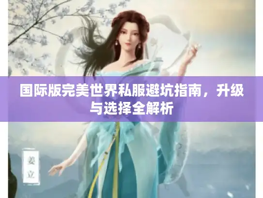 国际版完美世界私服避坑指南，升级与选择全解析