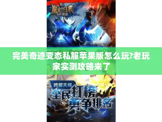 完美奇迹变态私服苹果版怎么玩?老玩家实测攻略来了