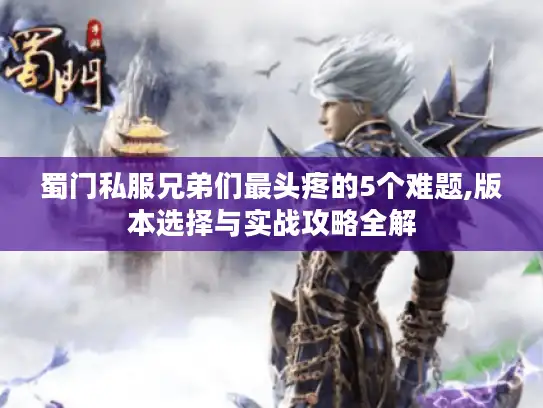 蜀门私服兄弟们最头疼的5个难题,版本选择与实战攻略全解